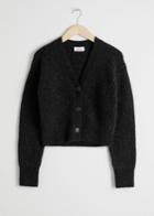 Other Stories Wool Blend Cardigan - Black