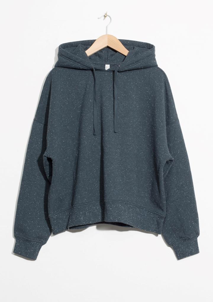 Other Stories Bird Sequin Hoodie