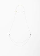 Other Stories Metal Pendant Body Chain - Gold