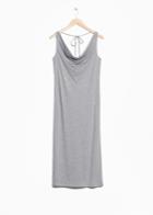 Other Stories Cotton Dress - Grey