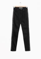 Other Stories Studded Jeans