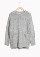 Other Stories Waist Pockets Knit Sweater