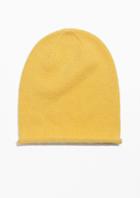 Other Stories Wool Mix Beanie - Yellow