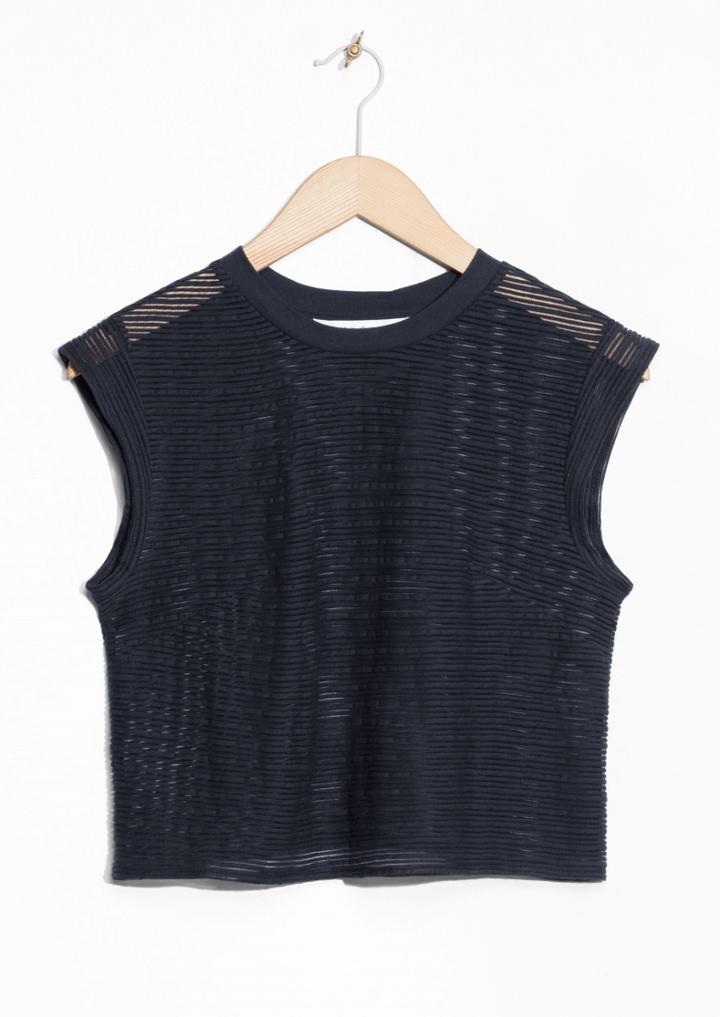 Other Stories Textured Top