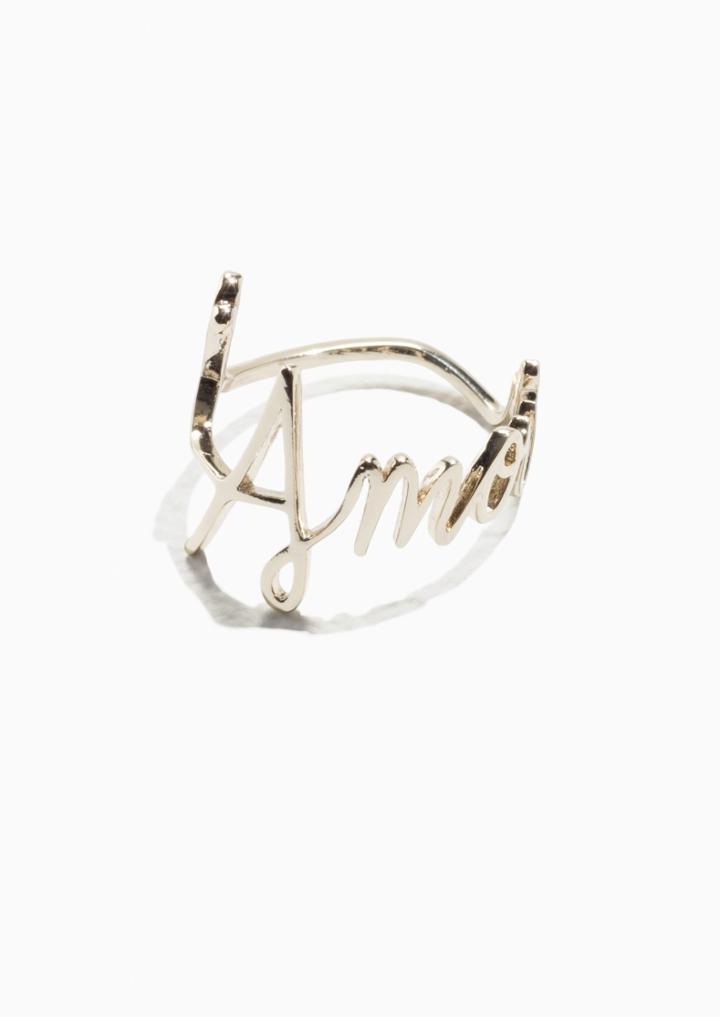 Other Stories Amour Ring