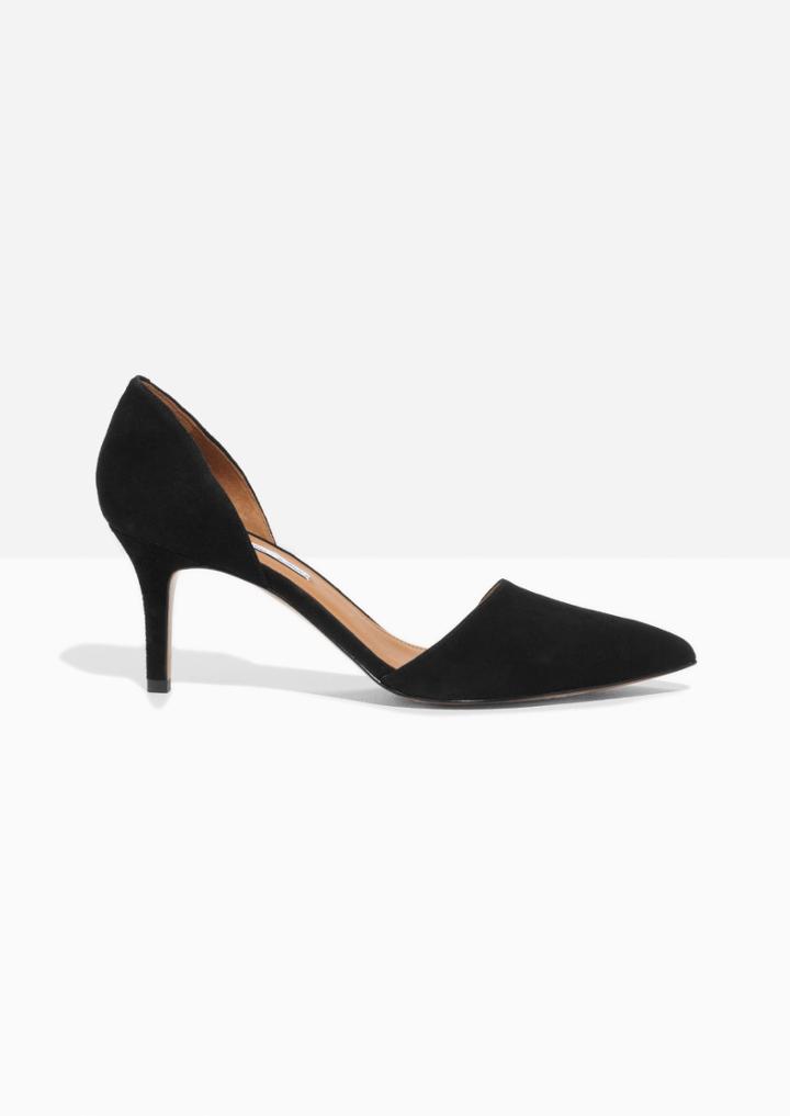 Other Stories Suede Pumps