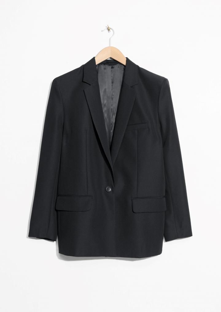 Other Stories Wool-blend Blazer
