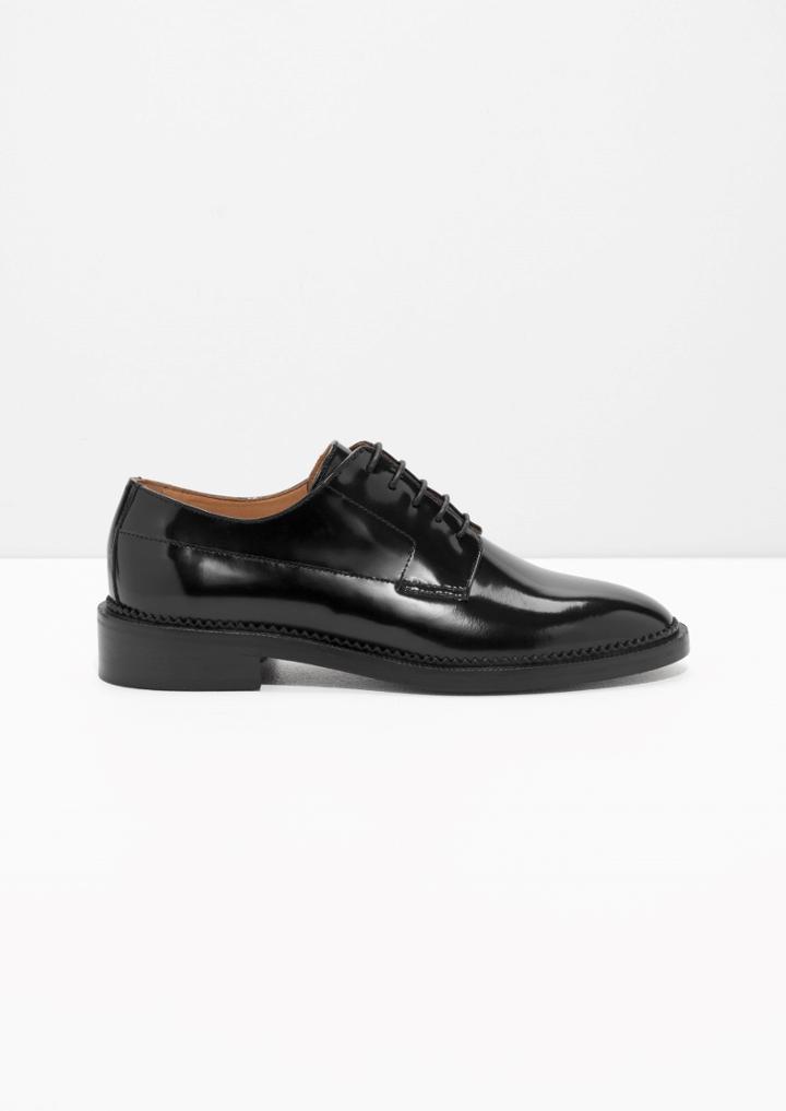 Other Stories Leather Oxfords