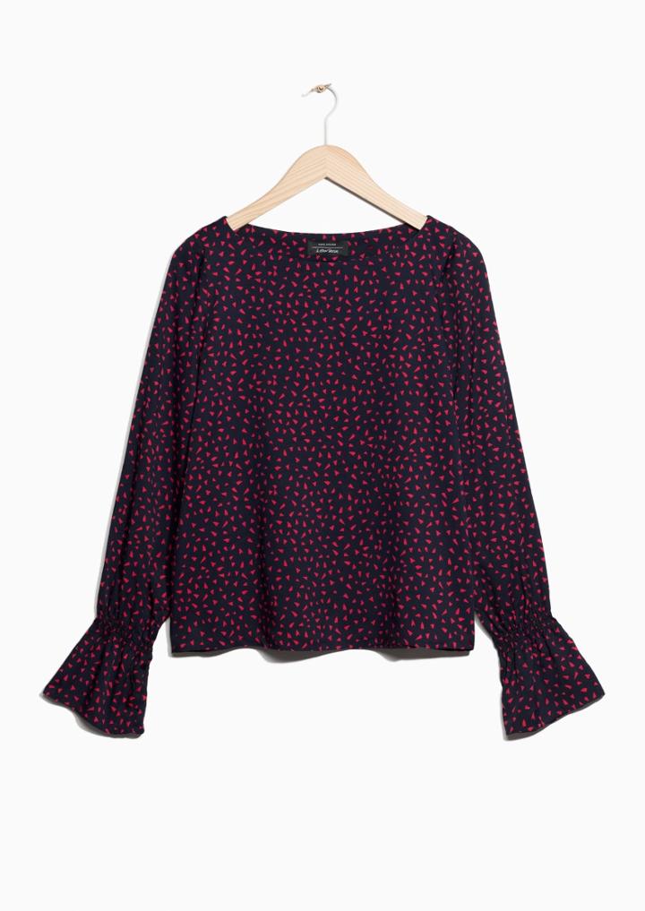 Other Stories Petite Hearts Top