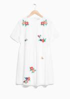 Other Stories Embroidery Cotton Dress
