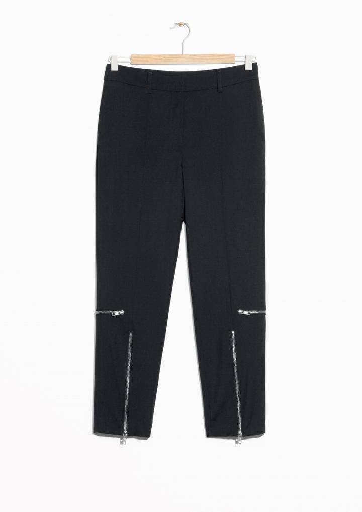 Other Stories Zipped Trousers