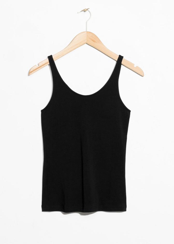 Other Stories Basic Camisole - Black