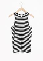 Other Stories Linen Striped Tank Top