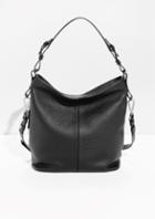 Other Stories Grain Leather Hobo