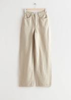 Other Stories Dear Cut Jeans - Beige