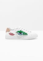 Other Stories Glitter Embellished Sneakers - White