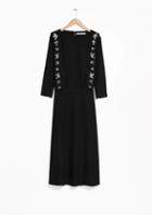 Other Stories Pearl Embroidered Dress