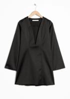 Other Stories Plunging V-neck Dress