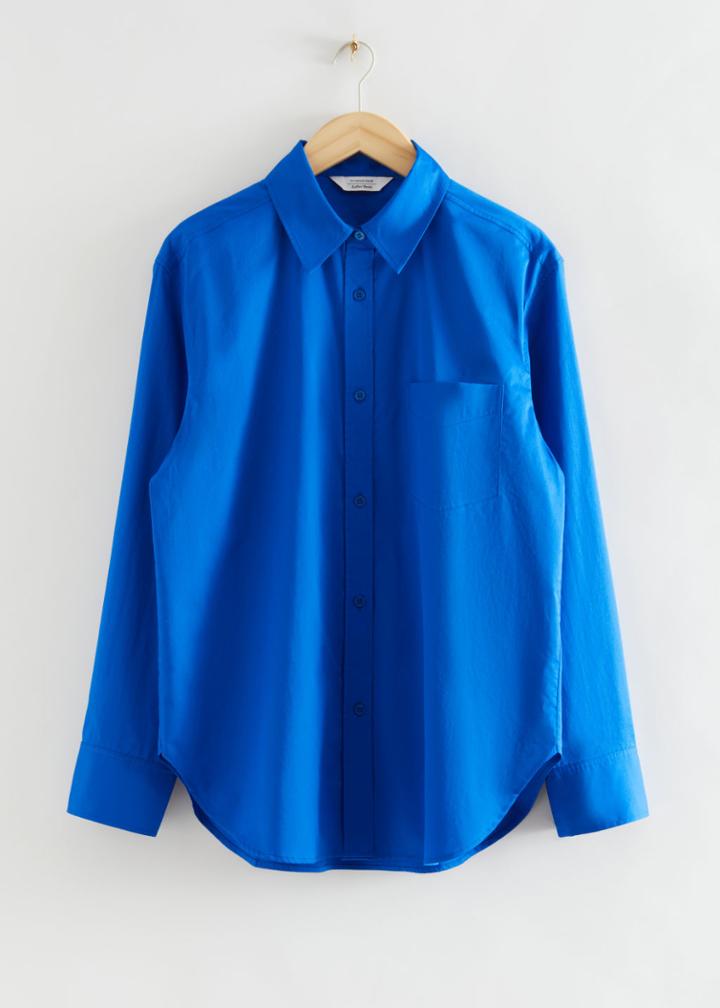 Other Stories Relaxed Fit Shirt - Blue
