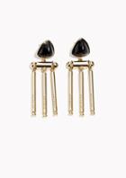 Other Stories Three Bar & Charm Earrings