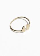 Other Stories Half Moon Ring - Gold