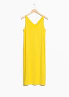 Other Stories V-neck Dress - Yellow