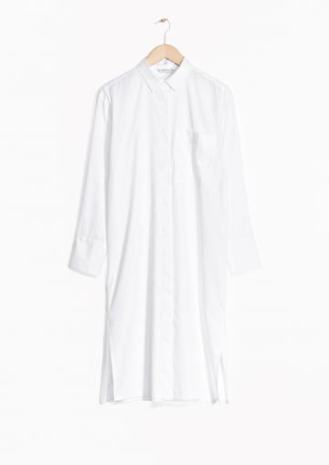 Other Stories Zana Bayne Cotton Shirt Dress