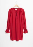 Other Stories Tunic Mini Dress - Red