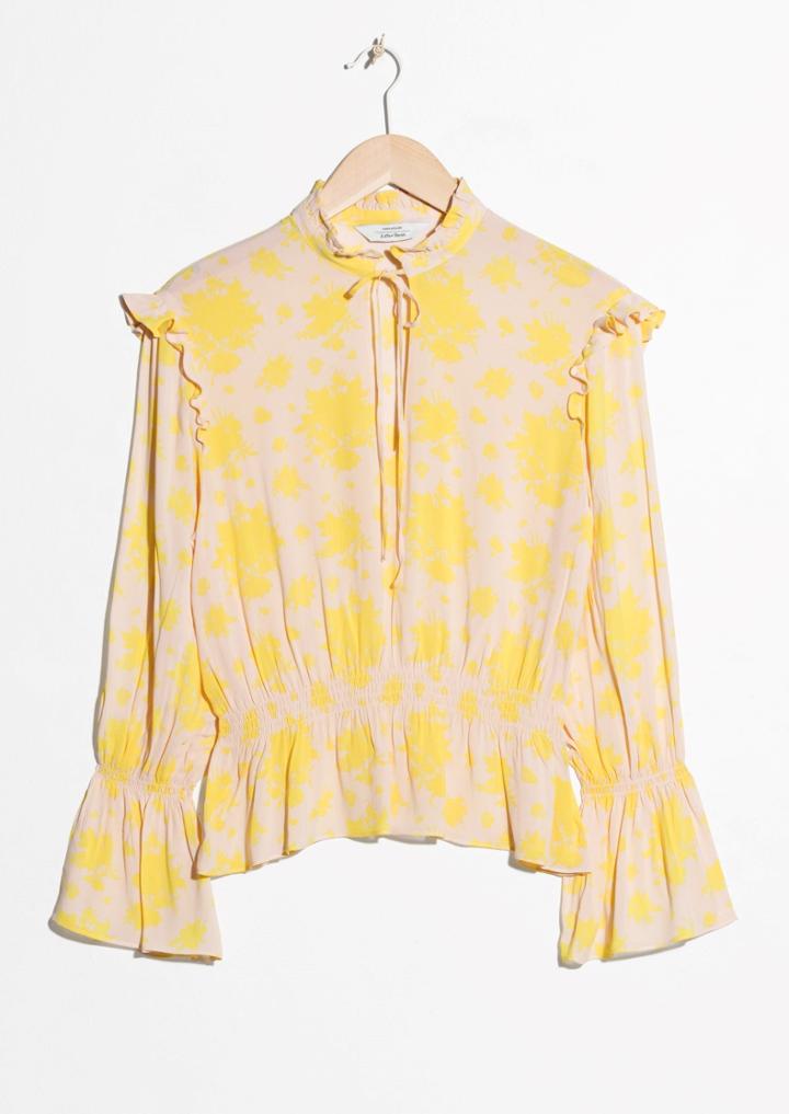 Other Stories Bell Sleeve Blouse