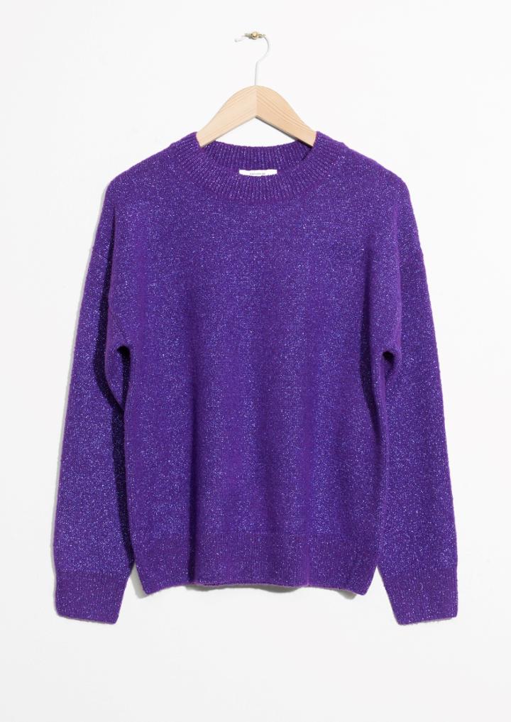 Other Stories Sparkling Sweater
