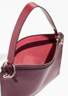 Other Stories Flat Leather Bag - Red