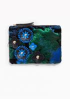 Other Stories Jacquard Flower Purse