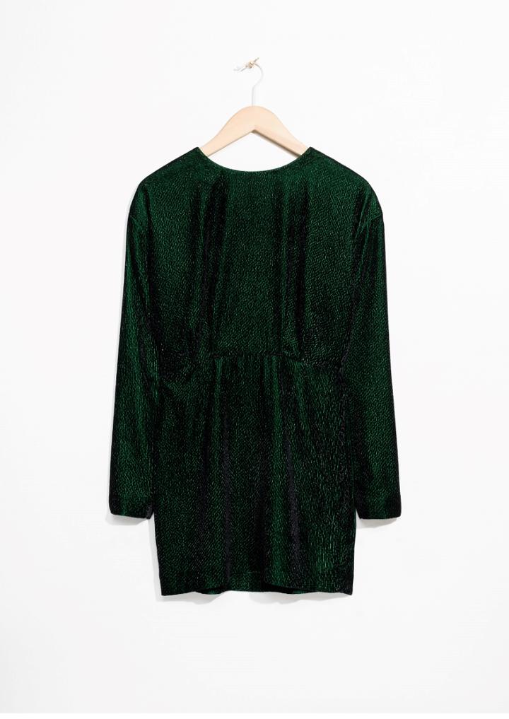 Other Stories Slit Back Dress