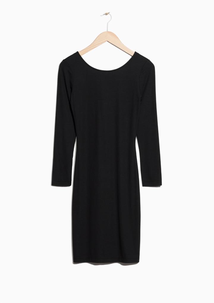 Other Stories Low Scooping Dress
