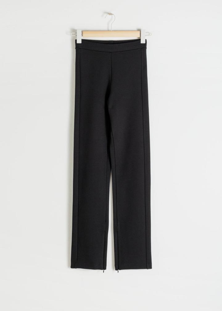 Other Stories Stretch Legging Trousers - Black
