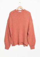 Other Stories Oversized Sweater - Orange
