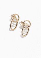 Other Stories Duo Ring Earrings