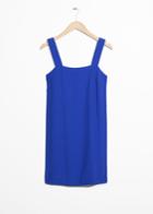 Other Stories Wide Strap Dress - Blue