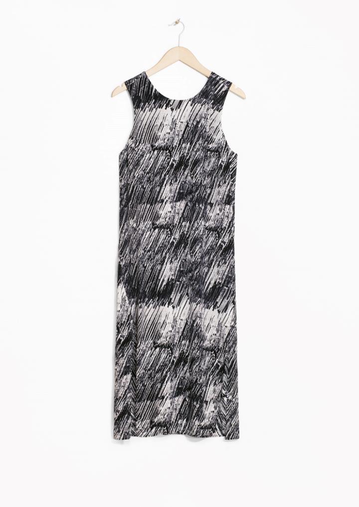 Other Stories Side Slits Midi Dress