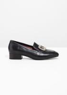Other Stories Jewelled Loafer - Black