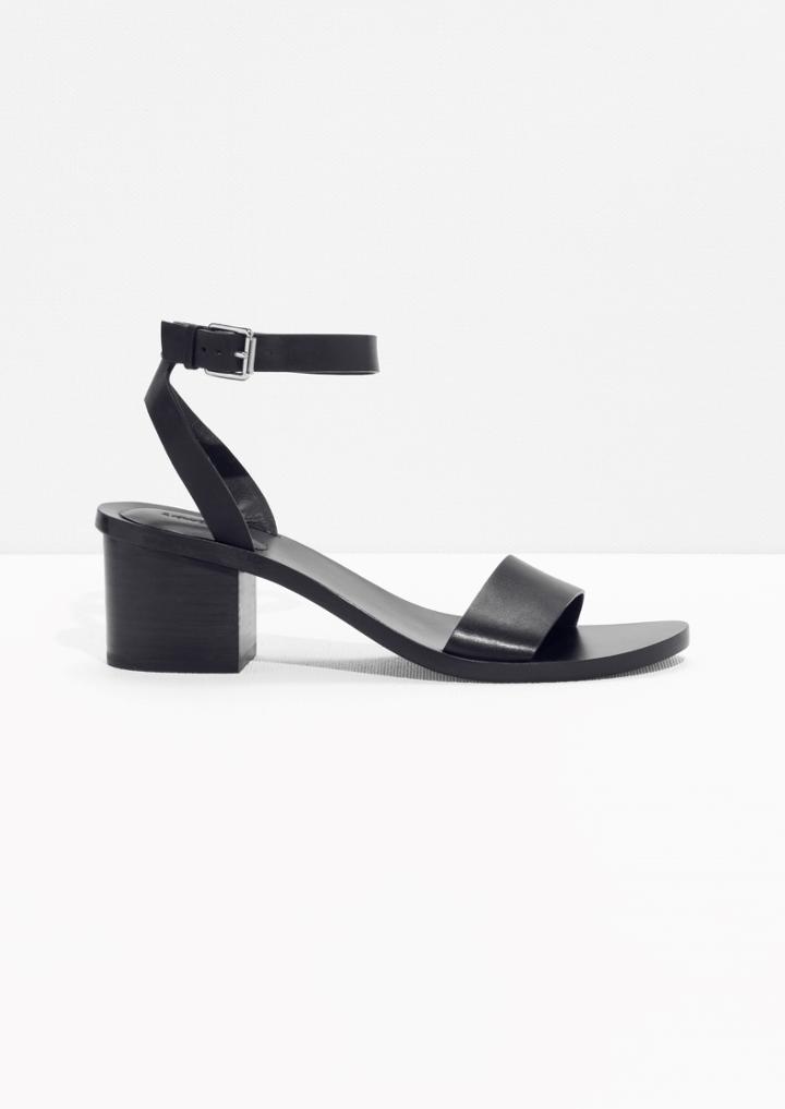 Other Stories Ankle-strap Heeled Sandal