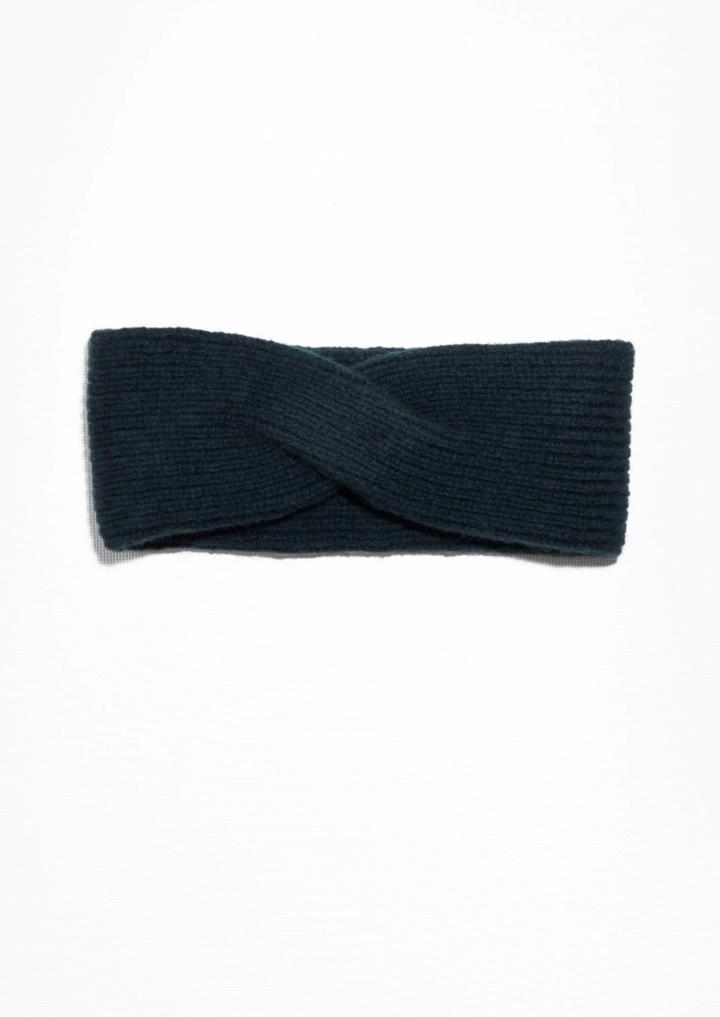Other Stories Wool Cable Knit Headband