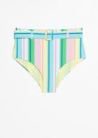 Other Stories High Belted Bikini Bottoms - Turquoise