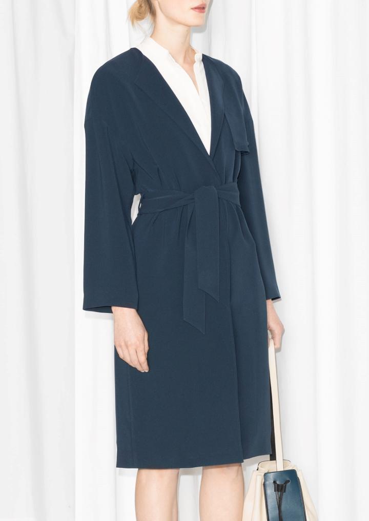 Other Stories Flowy Trench Coat