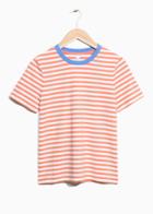 Other Stories Striped Top - Orange