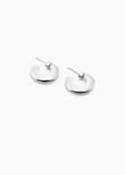 Other Stories Crescent Moon Earrings - Silver