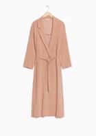 Other Stories Draped Trench Coat
