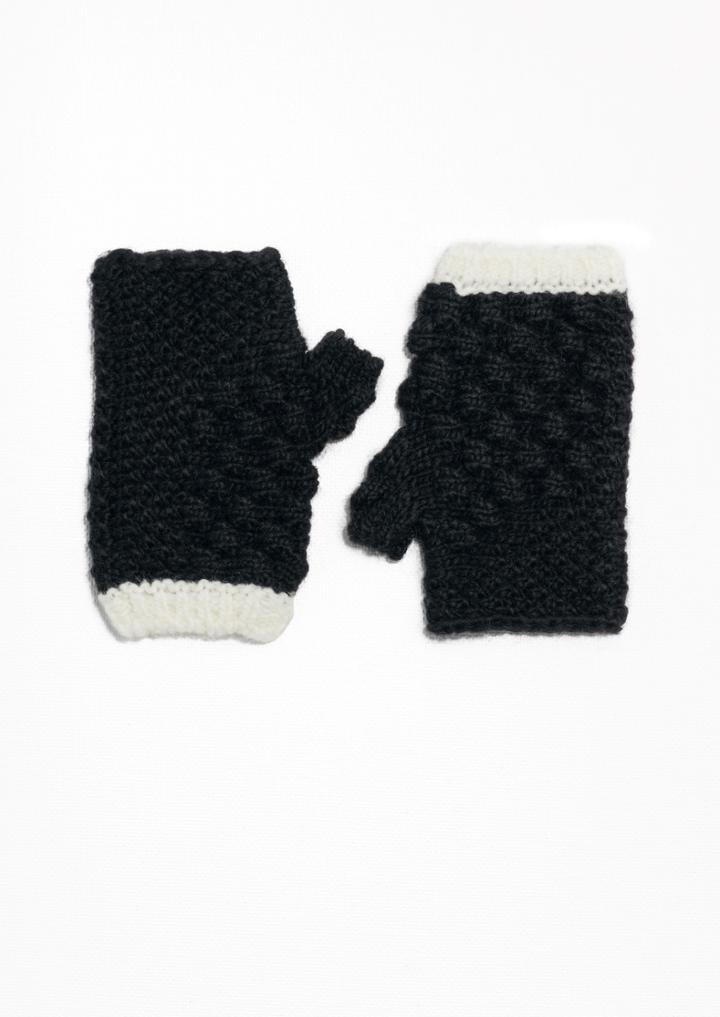 Other Stories Knitted Mittens