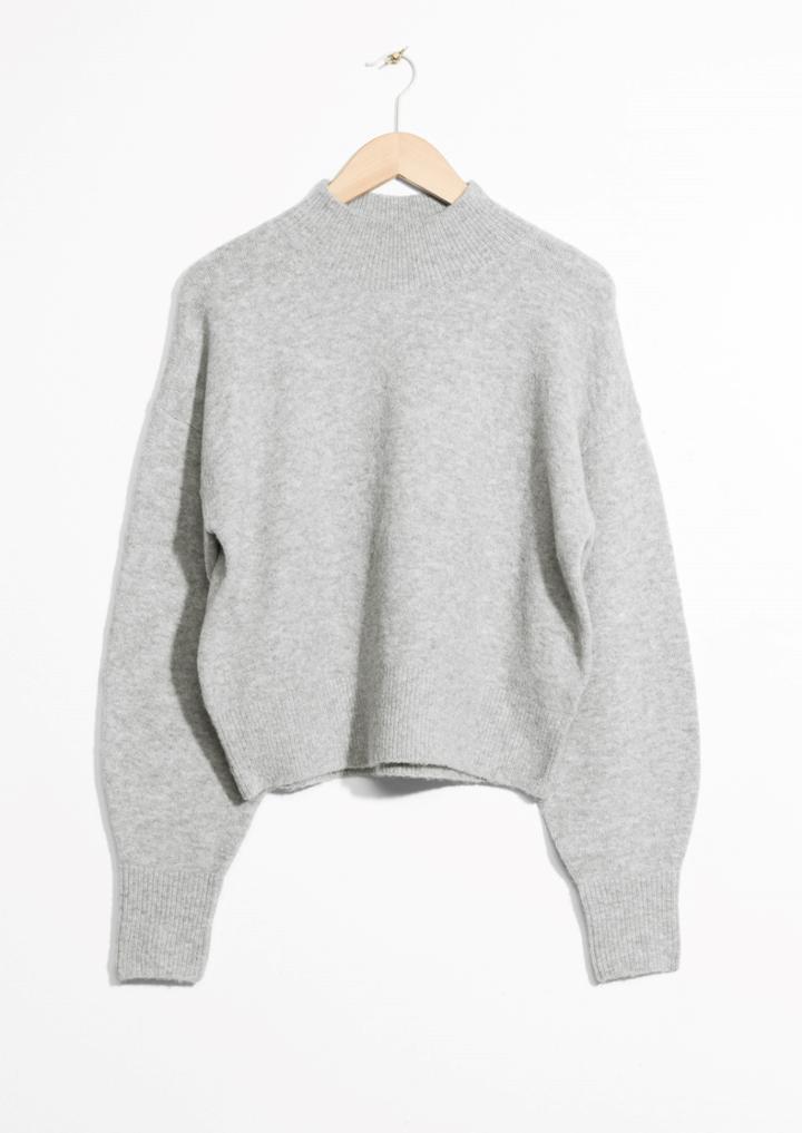 Other Stories Mock Neck Sweater