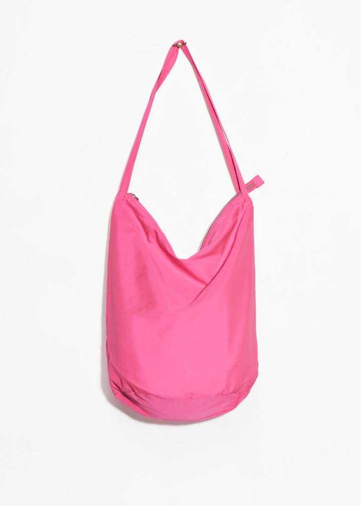 Other Stories Fabric Shopper - Pink